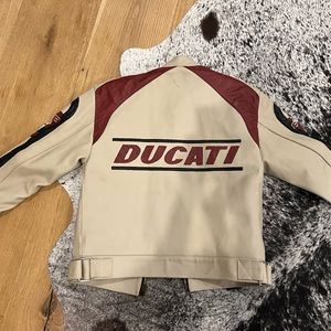 Ducati leather racing jacket in amazing condition